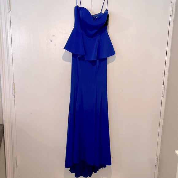 🔥Cinderella Divine formal peplum sweetheart neckline dress - Picture 2 of 7